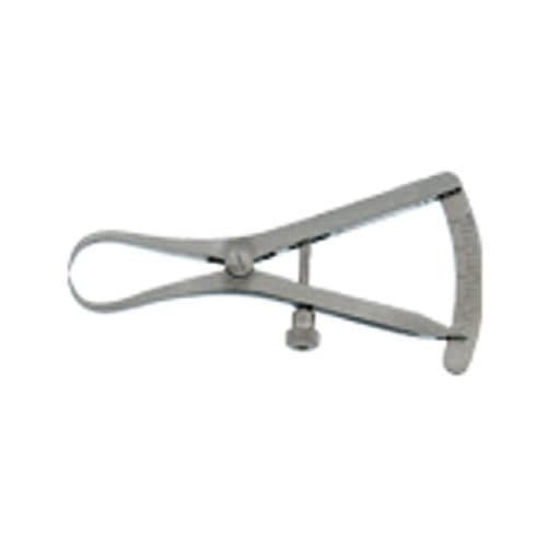 Dental-Messschieber - 185701016 - MOZO-GRAU S.A. - Castroviejo / gebogen