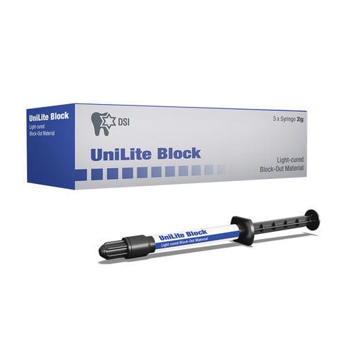 Zahnmedizinisches Material / Harz - UL-BLO - DSI Dental Solutions Ltd - für Zahnaufhellung / flüssig