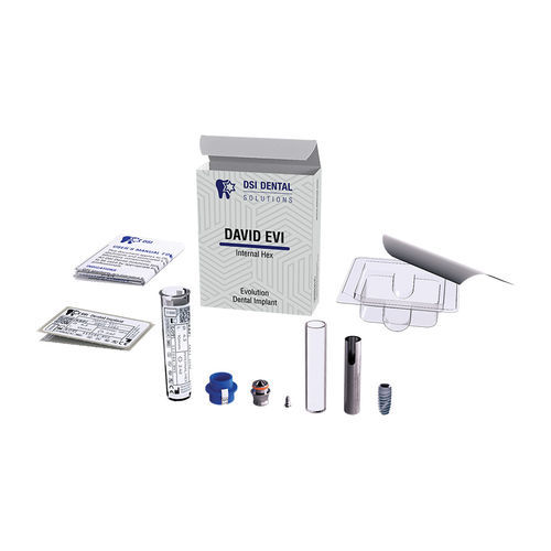Konisches Zahnimplantat - EV series - DSI Dental Solutions Ltd - Titan / inneres Sechseck / schmal