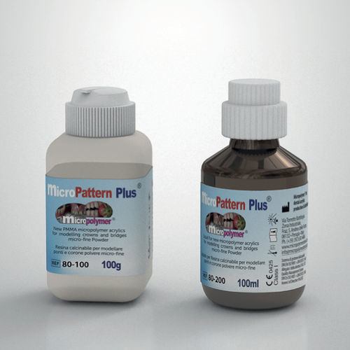 Zahnmedizinisches Material / Acryl - micro Pattern Plus® - megadental italia - Harz / für Dentalinlays / für Dentalonlays