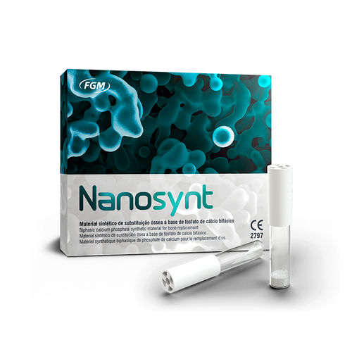 Synthetisches Knochenersatzmaterial - Nanosynt - Dentscare Ltda. - für Zahnchirurgie / Granulat