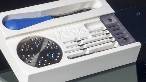 Knochenimplantologie-Instrumentenset - Osteo Studio Line - MC Bio - für Dentalimplantologie / Zahnchirurgie / autoklavierbar