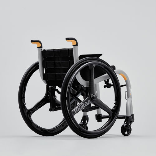 Manueller Rollstuhl - Wheeliy 2.0 - Quantum - zur Nutzung im Freien / für den Innenbereich / zusammenklappbar