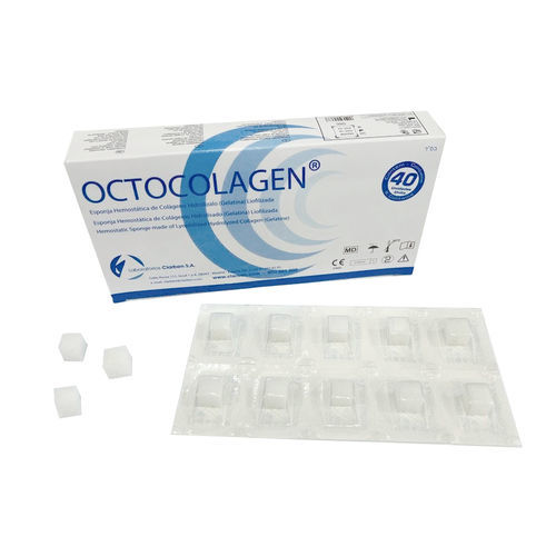 Pad-Hämostat - Octocolagen ® - Laboratorios Clarben S.A. - Zahnchirurgie