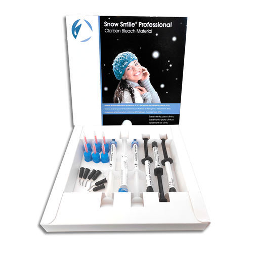 Dentalmaterial-Kit / Wasserstoffperoxid - Snow Smile® - Laboratorios Clarben S.A. - für Zahnaufhellung / Gel