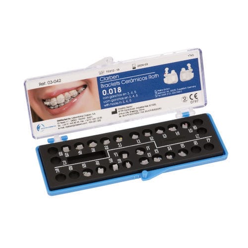 Orthodontie Bracket / Keramik - Roth - Laboratorios Clarben S.A. - transparent