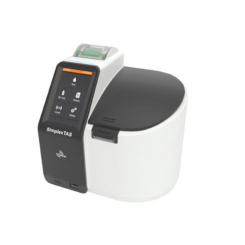 Automatischer Immunchemie-Analysator - SimplexTAS ™101 - TASCOM Co., Ltd. - für klinische Diagnose / Sensor / Blut