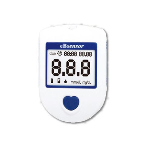 GDH-Blutzuckermessgerät - eBsensor - Visgeneer - eBmonitor - Hämatokrit / USB
