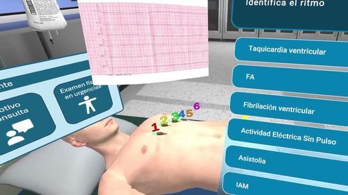 Simulator für kardiopulmonale Behandlung - MetaMedics - EKG / für EKG / Ausbildung
