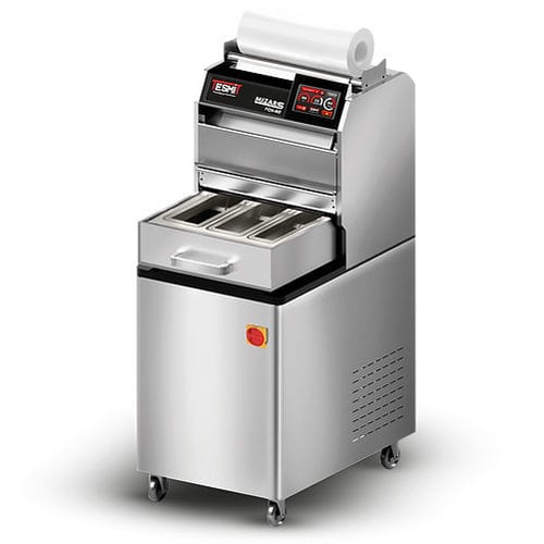 Halbautomatische Versiegelmaschine - MIZAR - TESMIT - mit Touchscreen / auf Rollen