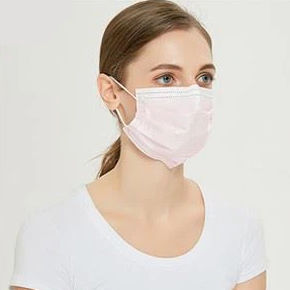 Schutzmaske ohne Latex - M2210 - Xiantao S&J Protective Products - 50er-Packung / blau / medizinisch