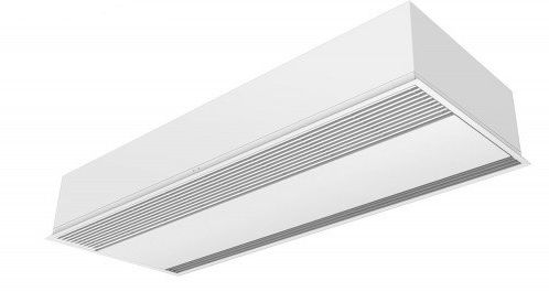 Luftschleier für Krankenhaustür - Recessed Windbox  - Airtecnics - Decken / OH-Reinigungstechnologie / photokatalytische Oxidierung