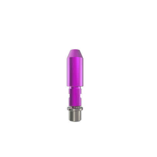 Analog für Dentalimplantat / Edelstahl - 80-02-20-D - Shorter Implant - gerade / Scannen