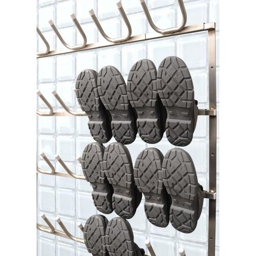 Halter für Schuhe - 957840 - Epibox - Lager / wandmontiert / Edelstahl