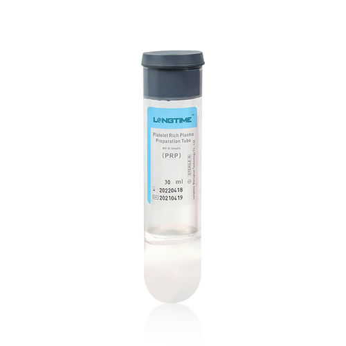 Probenahmeröhrchen für plättchenreiches Plasma - LT-PRP-30ml - Zhuhai Longtime Biological Technology Co., Ltd. - zylinderförmig / Blut / für Zellen
