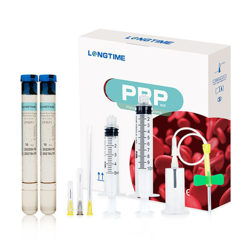 Probenahmeröhrchen für plättchenreiches Plasma - LT-PRP-1Oml-Kit - Zhuhai Longtime Biological Technology Co., Ltd. - zylinderförmig / Blut / Einweg