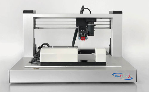 Automatische Labor-Arbeitsstation - BioSpot® Arc - Biofluidix - für Flüssigkeitenhandling / modular
