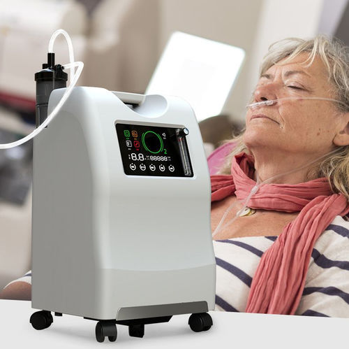 Medizinischer Sauerstoffkonzentrator - OLV-10W - Olive - für häusliche Krankenpflege / auf Rollen / tragbar