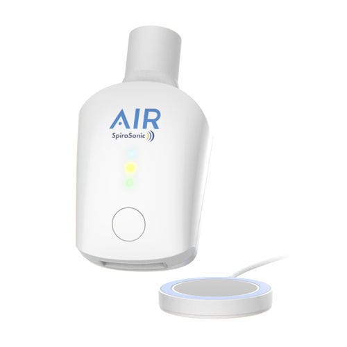 Spirometer mit Smartphone-Verbindung - SpiroSonic AIR - Uscom Europe - tragbar / für den Hausgebrauch / für Lungentraining