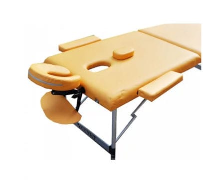 Mechanischer Massageliege - ZET-1044 M - Zenet - tragbar / mit Kopfstütze / mit Armstütze