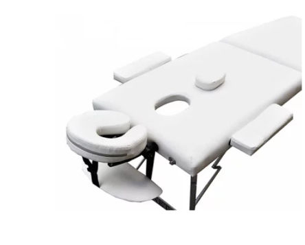 Mechanischer Massageliege - ZET-1044 S - Zenet - tragbar / mit Kopfstütze / mit Armstütze