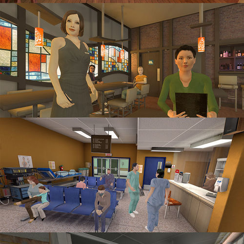 Ausbildungssoftware - In Virtuo - medizinisch / Notfall / für Psychotherapie