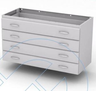 Laborschrank - 01-22.774 - Labexpert - mit Schublade / Unterbau / 4 Schubladen