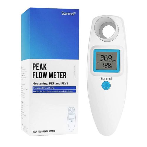Elektronischer Peak-Flow-Meter - Moffy Innovation (Chongqing) Technology Co., Ltd. - tragbar / für Lungentraining