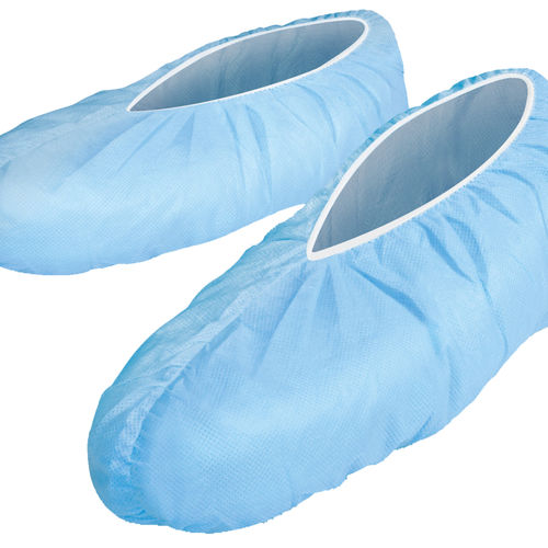 Medizinischer Überschuh / Einweg - B0706 - Bergamot - Vlies / atmungsaktiv / rutschfest