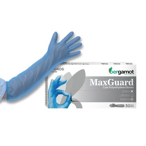 Polyethylen-Handschuh - B0406 - Bergamot - ohne Latex / Reinigung / puderfrei
