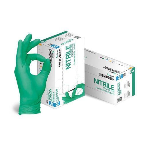 Nitrilhandschuh - X2260GR - Bergamot - ohne Latex / Labor / für Untersuchungen
