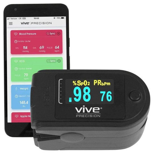 Fingerpulsoximeter - DMD1046 - Vive Health - medizinisch / für COPD / OLED