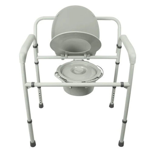 Garderobenstuhl für Übergewichtige - LVA1059 - Vive Health - mit Armlehnen / mit Eimer / höhenverstellbar