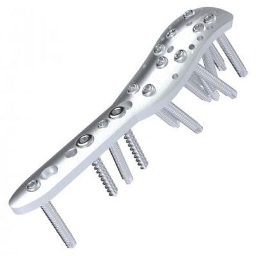 Kompressionsplatte für Humerus - 5711-004 series - Ortobio - proximal / mit Verriegelung / Edelstahl