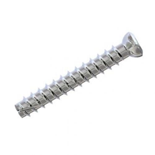 Knochen-Kompressionsschraube / Mehrzweck - 5118-070 series - Ortobio - kanüliert / Edelstahl / für Spongiosa