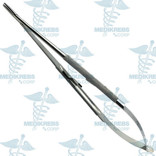 Chirurgischer Nadelhalter - NS116 - Medikrebs Corp. - Castroviejo / Edelstahl