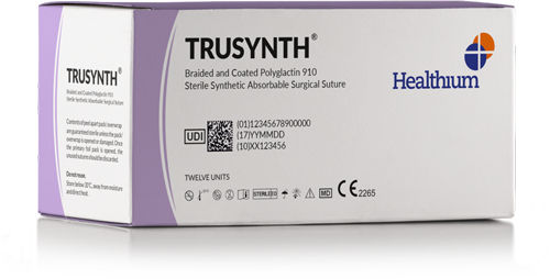 Resorbierbarer Nähfaden - Trusynth - Healthium Medtech - orthopädische Chirurgie / ophthalmische Chirurgie / Weichteilchirurgie