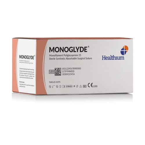 Resorbierbarer Nähfaden - Monoglyde - Healthium Medtech - Allgemeinchirurgie / 8-0 / 2