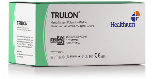 Nicht resorbierbarer Nähfaden - Trulon - Healthium Medtech - Allgemeinchirurgie / orthopädische Chirurgie / ophthalmische Chirurgie
