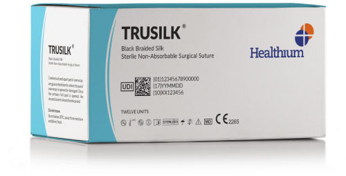 Nicht resorbierbarer Nähfaden - Trusilk - Healthium Medtech - Allgemeinchirurgie / orthopädische Chirurgie / Herz und Gefäßchirurgie