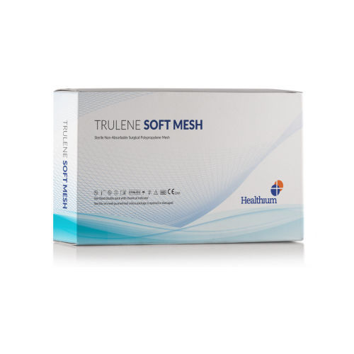 Prothese für Bauchhernie - Trulene Mesh Soft - Healthium Medtech - Bauchlage / Leistenhernien / Inzision