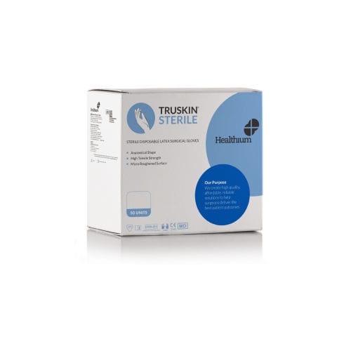 Latexhandschuh - Truskin - Healthium Medtech - medizinisch / chirurgisch / gepudert