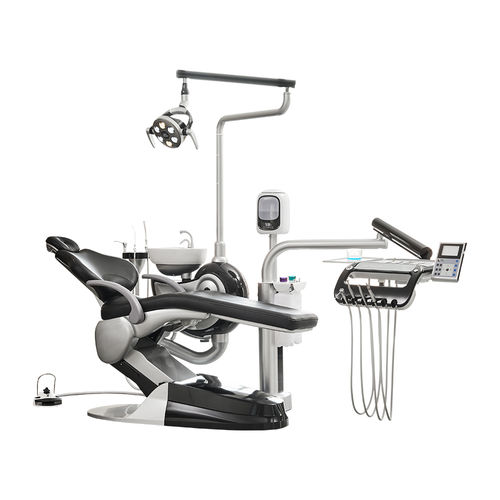 Dentaleinheit mit flexiblem Kopfstück - M2+ - Foshan Safety Medical Equipment Co., Ltd. - mit Hygienesystem / mit Instrumententräger / mit LED-Licht