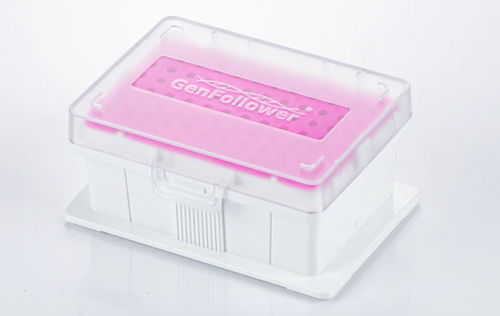 Labor-Halter / für Pipettenspitzen - E-WRC-A - Shaoxing GenFollower Biotech CO., LTD. - Polycarbonat