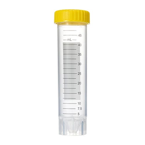 Labor-Reagenzglas - B-SCTB50YE - Shaoxing GenFollower Biotech CO., LTD. - Polypropylen / steril / mit Schraubverschluss
