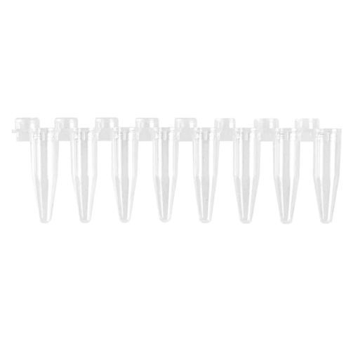 Mikroröhrchen für PCR - PCR8WC-02N - Shaoxing GenFollower Biotech CO., LTD. - Labor / für qPCR / Polypropylen