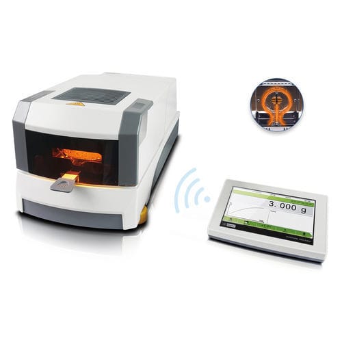 Elektronischer Feuchtegehalt-Messwaage - XY-MS series - Changzhou Xingyun Eletronic Equipment Co., Ltd - für Labor / Tisch / mit Touchscreen
