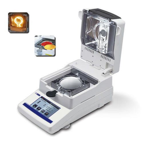 Elektronischer Feuchtegehalt-Messwaage - XY-MW-T series - Changzhou Xingyun Eletronic Equipment Co., Ltd - für Labor / Tisch / mit Touchscreen