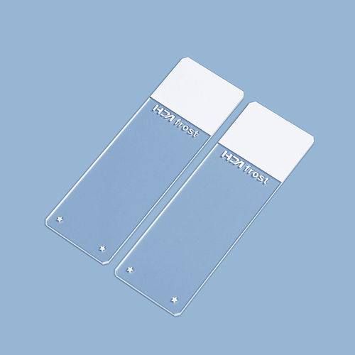 Selbstklebender Objektträger für Mikroskop - HDAS004 series - Jiangsu Huida Medical Instruments - hydrophob / hydrophil / mit Farbbeschichtung