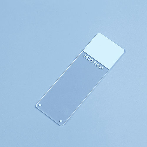 Objektträger für Mikroskop / Milchglas - 7109 series - Jiangsu Huida Medical Instruments - mit Farbbeschichtung